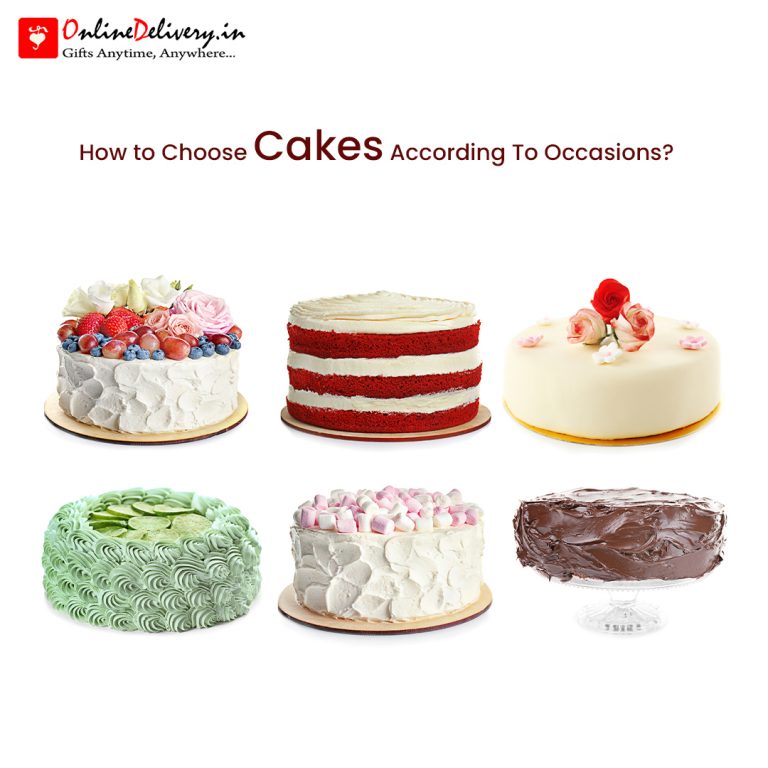How to Choose Cakes According To Occasions
